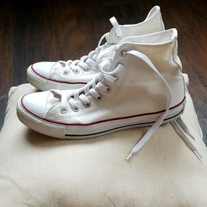 White high top converse